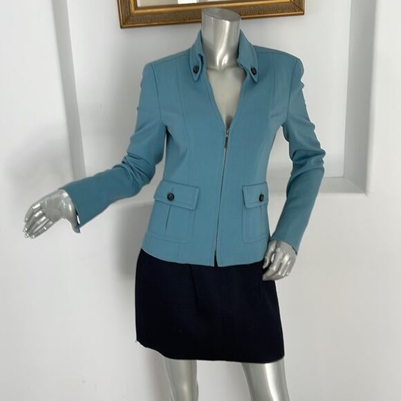 WORTH Bluestar Zip Jacket Size 2 NWT - Picture 11 of 12